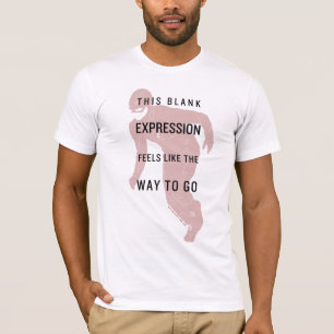 The Flash "Blank Expression" Quote Silhouette T-Shirt