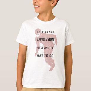 The Flash "Blank Expression" Quote Silhouette T-Shirt