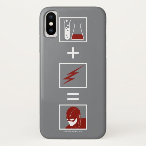 The Flash  Flash Equation iPhone X Case