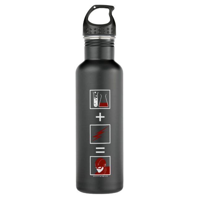 The Flash | Flash Equation Stainless Steel Water Bottle (Front)