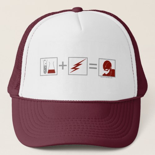 The Flash  Flash Equation Trucker Hat