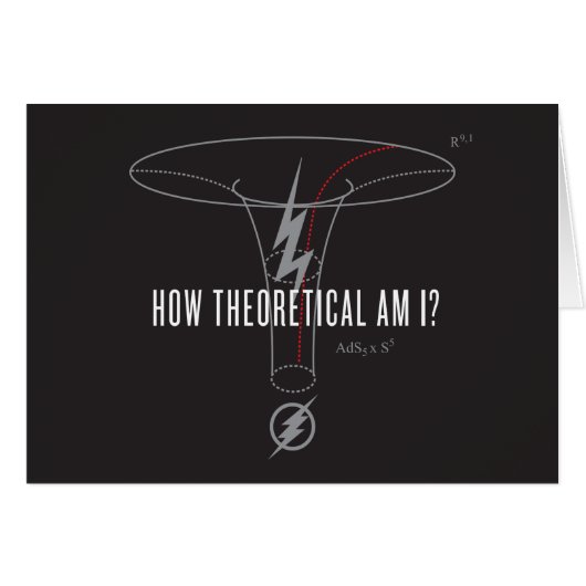 The Flash | "How Theoretical Am I?" Cards (Front Horizontal)