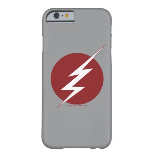 The Flash  Lightning Bolt Logo Barely There iPhone 6 Case