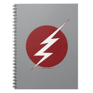 The Flash Lightning Bolt Logo Notebook