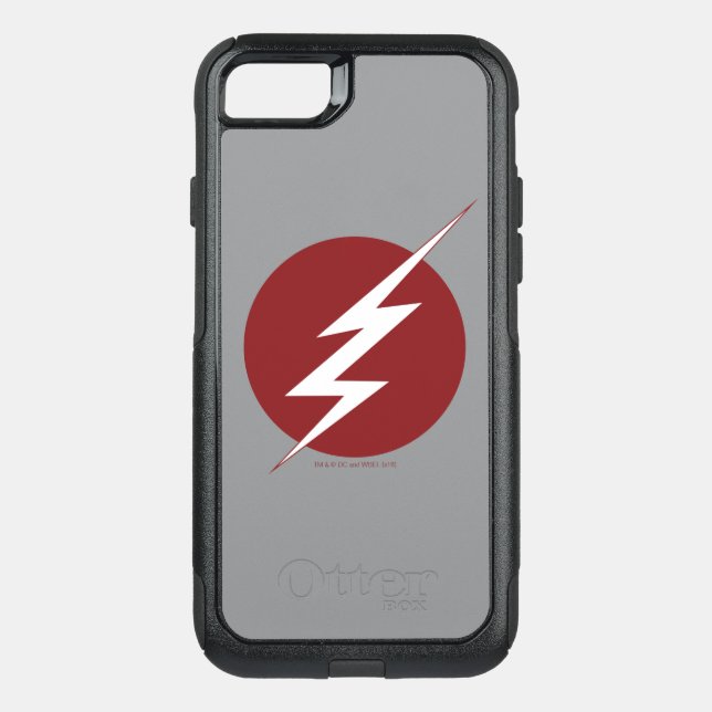 The Flash | Lightning Bolt Logo Otterbox iPhone Case (Back)
