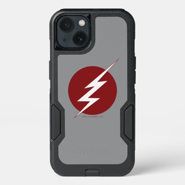 The Flash | Lightning Bolt Logo Otterbox iPhone Case (Back)