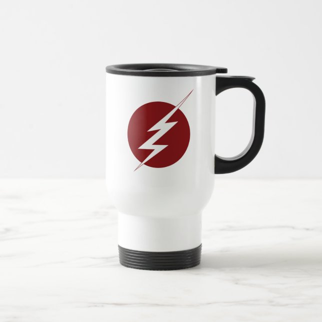 The Flash | Lightning Bolt Logo Travel Mug (Right)