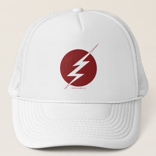 The Flash  Lightning Bolt Logo Trucker Hat