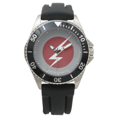 The Flash  Lightning Bolt Logo Watch