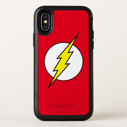 The Flash  Lightning Bolt OtterBox Symmetry iPhone X Case