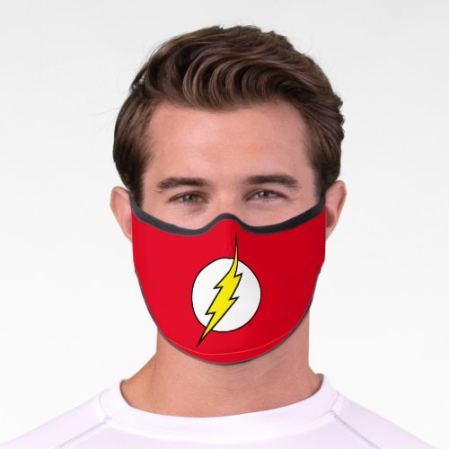 The Flash  Lightning Bolt Premium Face Mask