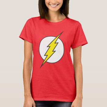 The Flash | Lightning Bolt T-shirt by justiceleague at Zazzle