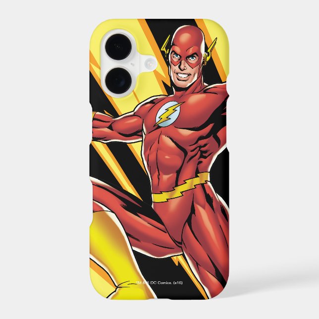 The Flash Lightning Bolts Iphone Case (Back)