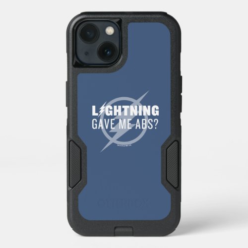 The Flash  Lightning Gave Me Abs iPhone 13 Case