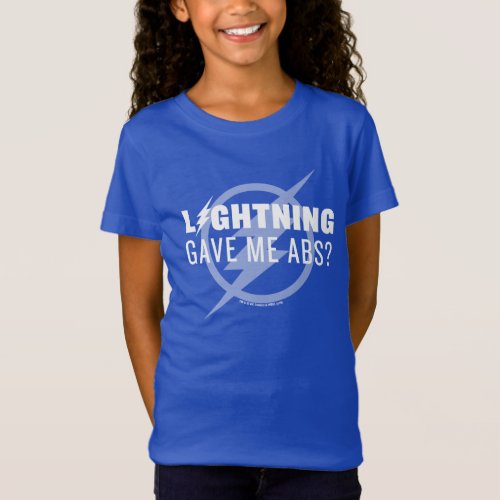 The Flash  Lightning Gave Me Abs T_Shirt