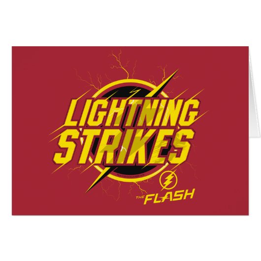 The Flash | "Lightning Strikes" Graphic (Front Horizontal)