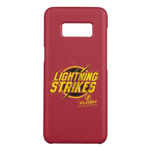 The Flash  Lightning Strikes Graphic Case_Mate Samsung Galaxy S8 Case