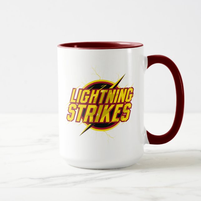 The Flash | "Lightning Strikes" Graphic Mug (Right)