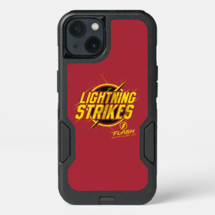 The Flash "Lightning Strikes" Graphic iPhone 13 Case