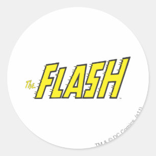 The Flash Logo Yellow Classic Round Sticker