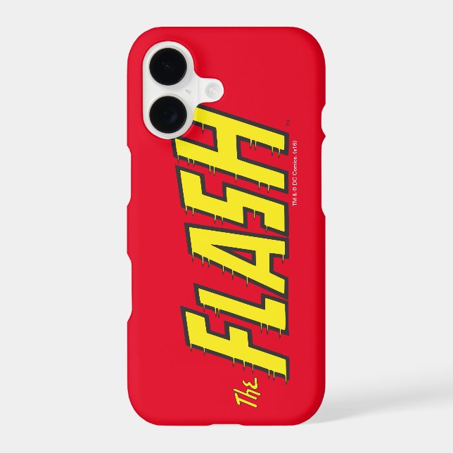 The Flash Logo Yellow Iphone Case (Back)