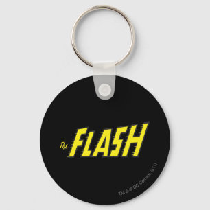 The Flash Logo Yellow Keychain