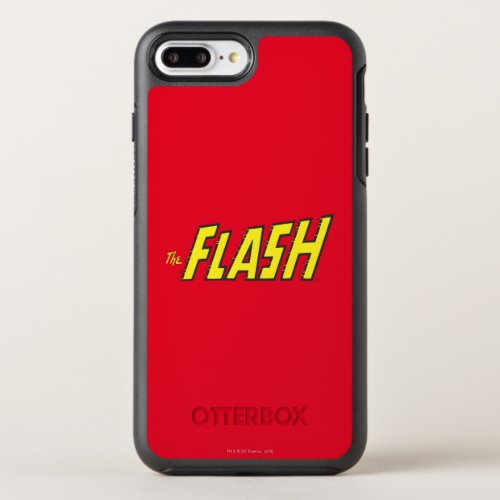 The Flash Logo Yellow OtterBox Symmetry iPhone 8 Plus7 Plus Case