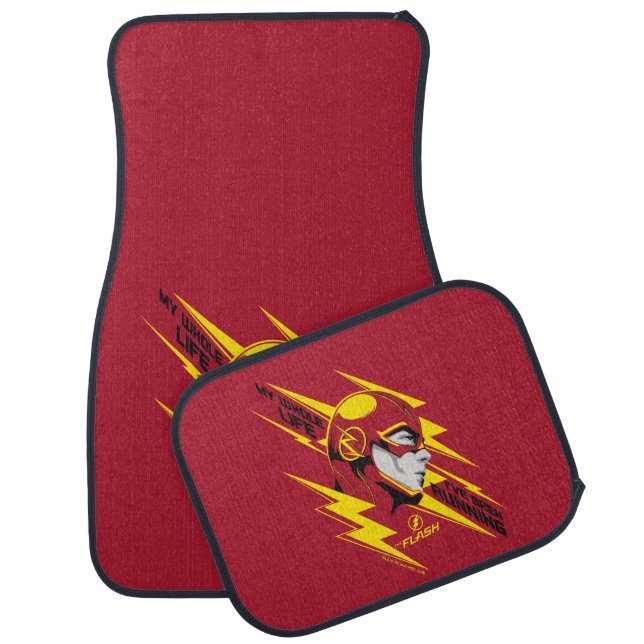The Flash | My Whole Life I've Been Running Car Floor Mat (Set)