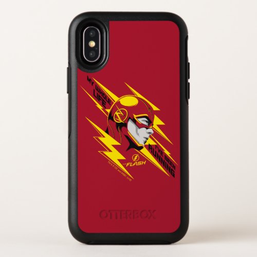 The Flash  My Whole Life Ive Been Running OtterBox Symmetry iPhone X Case