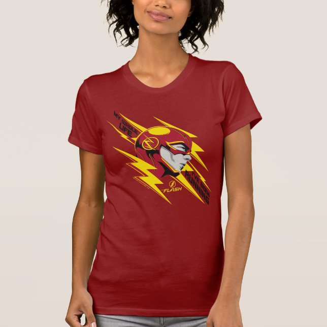The Flash | My Whole Life I've Been Running T-Shirt (Front)