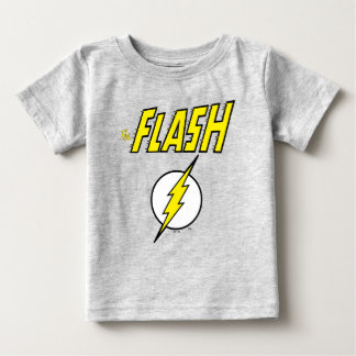 The Flash Name & Lightning Bolt Logo Baby T-Shirt