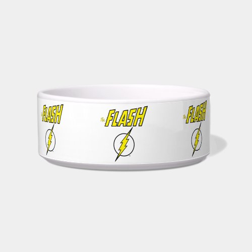 The Flash Name & Lightning Bolt Logo Bowl