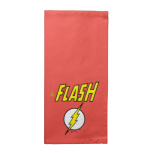 The Flash Name & Lightning Bolt Logo Cloth Napkin