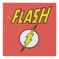 The Flash Name & Lightning Bolt Logo