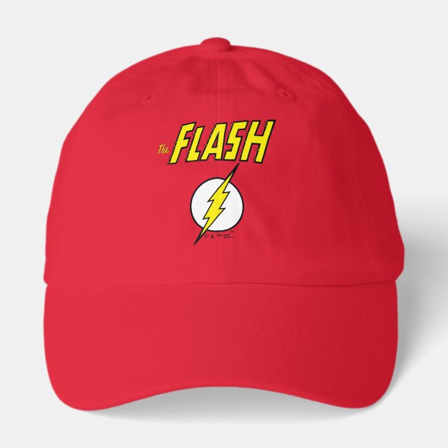 The Flash Name & Lightning Bolt Logo Hat (Front)