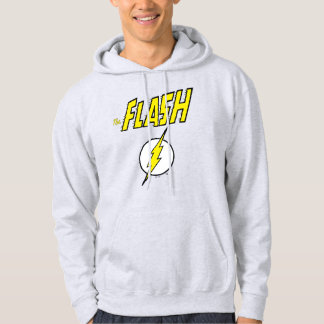 The Flash Name & Lightning Bolt Logo Hoodie
