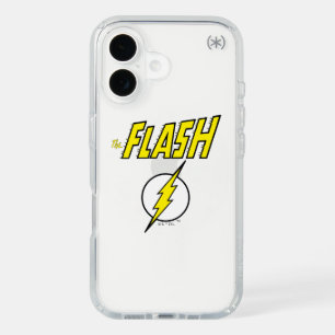 The Flash Name & Lightning Bolt Logo iPhone 16 Case