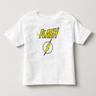 The Flash Name & Lightning Bolt Logo Toddler T-shirt