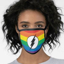The Flash Rainbow Logo Face Mask