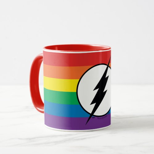The Flash Rainbow Logo Mug
