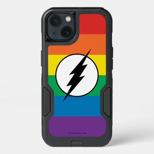 The Flash Rainbow Logo iPhone 13 Case