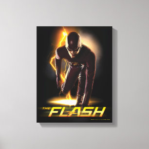 The Flash Sprint Start Position Canvas Print