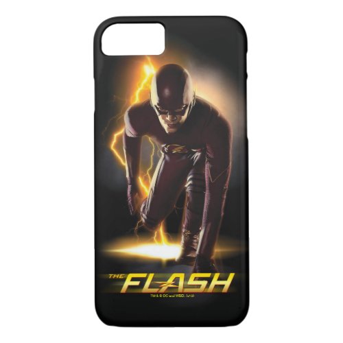 The Flash  Sprint Start Position iPhone 87 Case