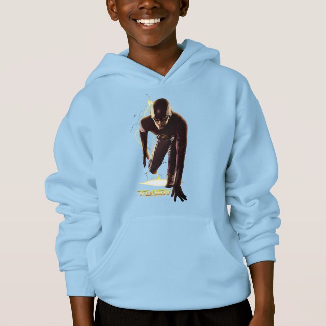 The Flash | Sprint Start Position Hoodie (Front)