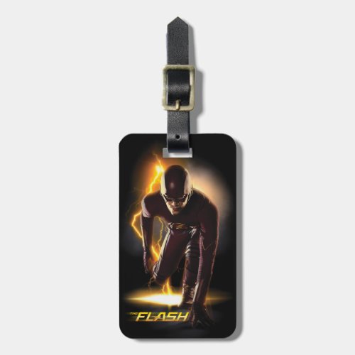 The Flash  Sprint Start Position Luggage Tag