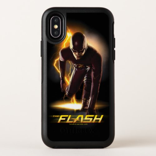 The Flash  Sprint Start Position OtterBox Symmetry iPhone X Case