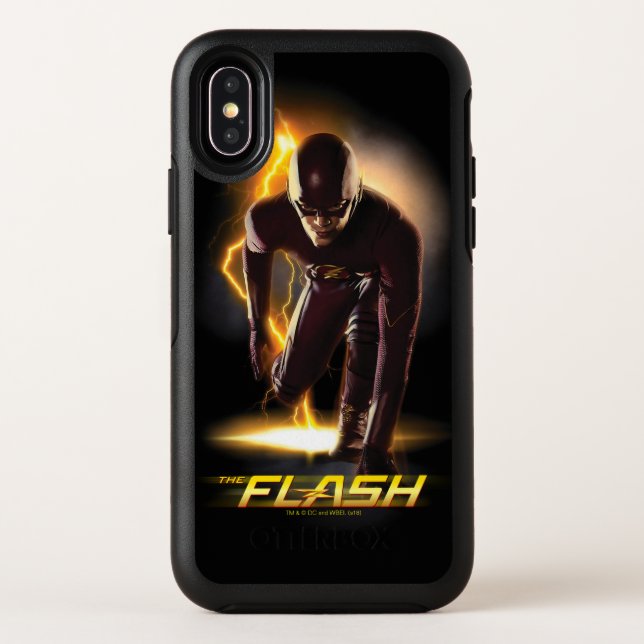 The Flash | Sprint Start Position Otterbox iPhone Case (Back)