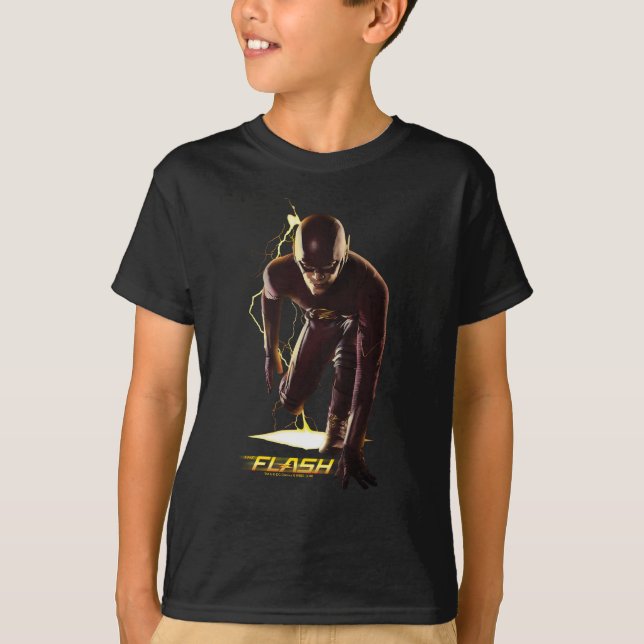The Flash | Sprint Start Position T-Shirt (Front)