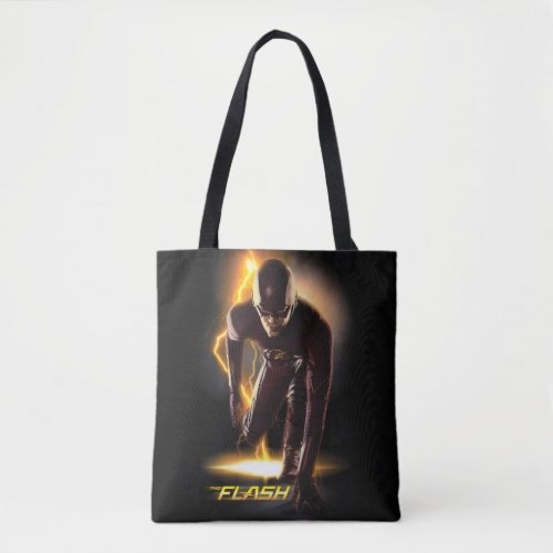 The Flash  Sprint Start Position Tote Bag