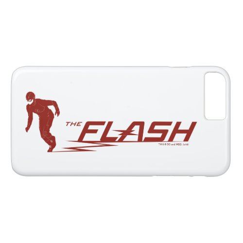 The Flash  Super Hero Name Logo iPhone 8 Plus7 Plus Case